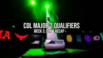 CDL Major 2-kvalifisering – uke 3; Dag 1 Oppsummering