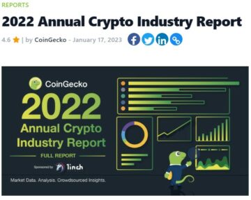 CoinGeckos 2022 årlige kryptoindustrirapport: Kryptomarked mistede mindst 50 % af værdien