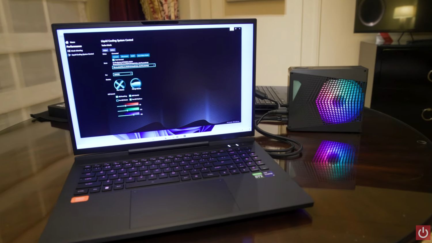 CyberPower just made liquid-cooled laptops dead simple