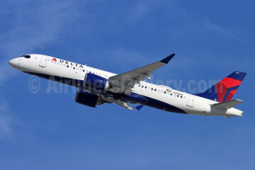 Podjetja Delta Air Lines naročijo 12 dodatnih letal Airbus A220