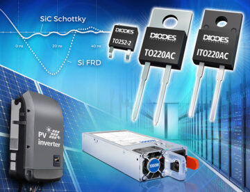 Diodes Inc نے اپنا پہلا سلکان کاربائیڈ Schottky بیریئر diodes شروع کیا۔