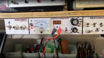 DIY Capacitor Leakage Tester แบบมืออาชีพ