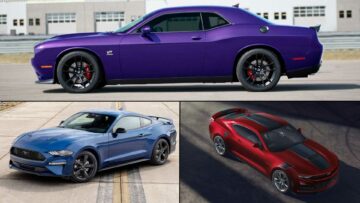 Dodge Challenger побеждает в гонке продаж 2022 года у Ford Mustang и Chevy Camaro