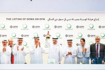 Первинне публічне розміщення акцій Дубайського управління електроенергетики та водопостачання на суму 6.1 мільярда доларів США стало найбільшим листингом на Близькому Сході з 2019 року