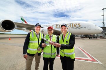 Emirates fördubblar tjänsterna till Brisbane