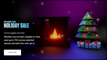 Recomendações de promoções de fim de ano da Epic Games Store