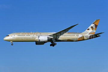 Etihad Airways lägger till flyg till Shanghai