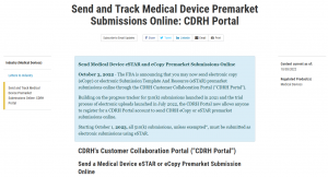 FDA and Health Canada streamline medical device submissions with joint eSTAR portal