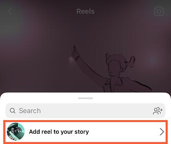 كيفية إعادة النشر على Instagram: أضف مقطعًا إلى قصتك