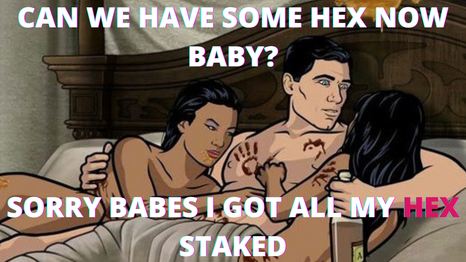 ฉันได้ HEX Staked – #HEX #Memes