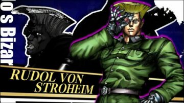 JoJo bizarr kalandja: Az All Star Battle R bemutatja a DLC karakterét, Rudol Von Stroheimet