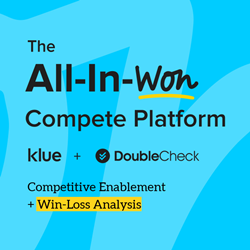 Klue Acquires DoubleCheck Research Bolstering Win-Loss Services