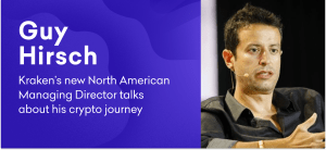 El nuevo director general de Kraken para América del Norte, Guy Hirsch, habla sobre su criptoviaje