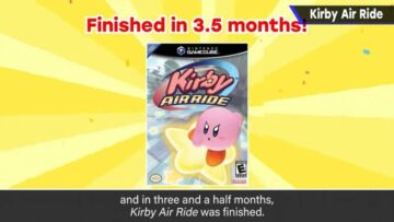 Masahiro Sakurai أثناء صنع Kirby Air Ride ، لماذا تم تحويل Kirby إلى متسابق