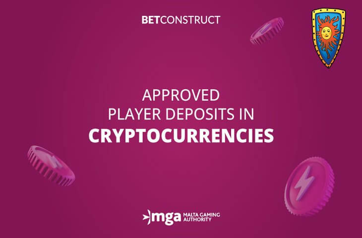 MGA approves BetConstruct to accept crypto deposits