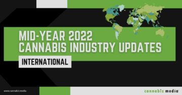Uppdateringar av cannabisindustrin i mitten av 2022: Internationell | Cannabiz Media