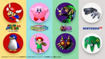 Ícones do N64 a caminho do Nintendo Switch Online