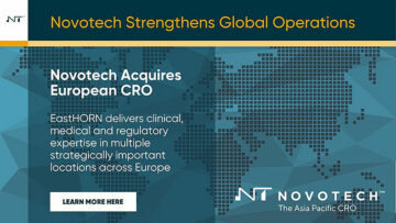 Novotech acquiert une CRO européenne et renforce ses opérations mondiales