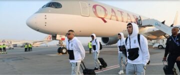 Paris Saint-Germain makes a mid-season stopover in Doha with Qatar Airways, its main sponsor