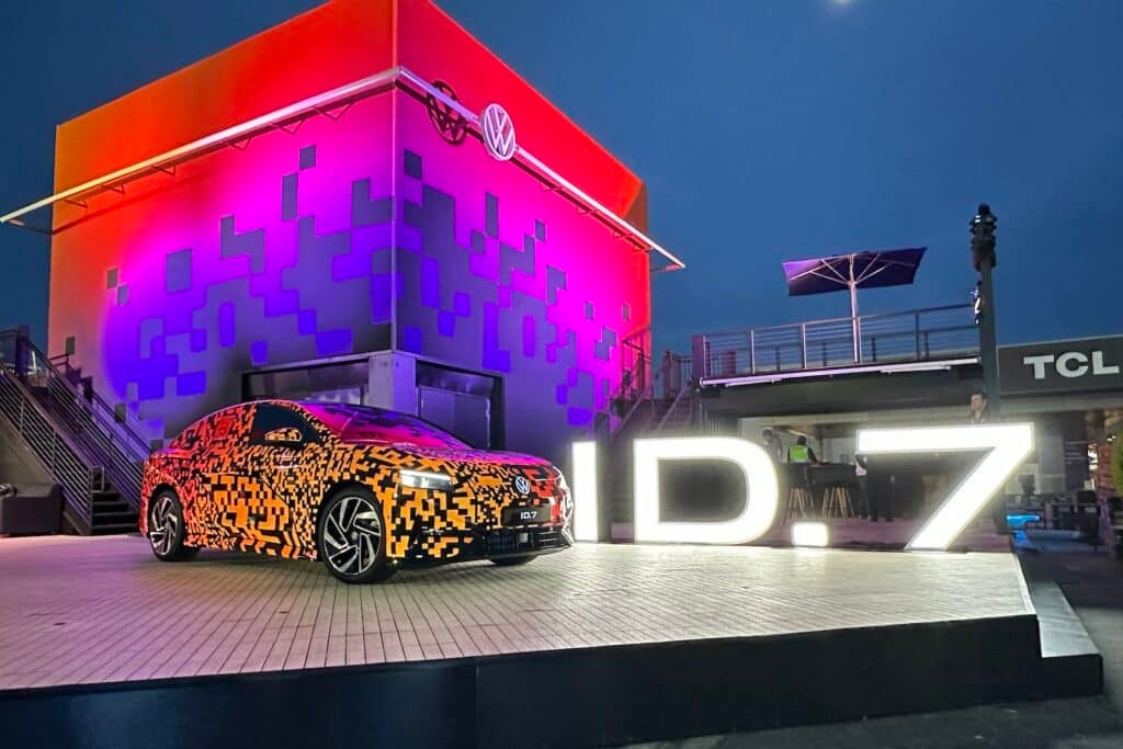 VW ID.7 debut at CES 2023