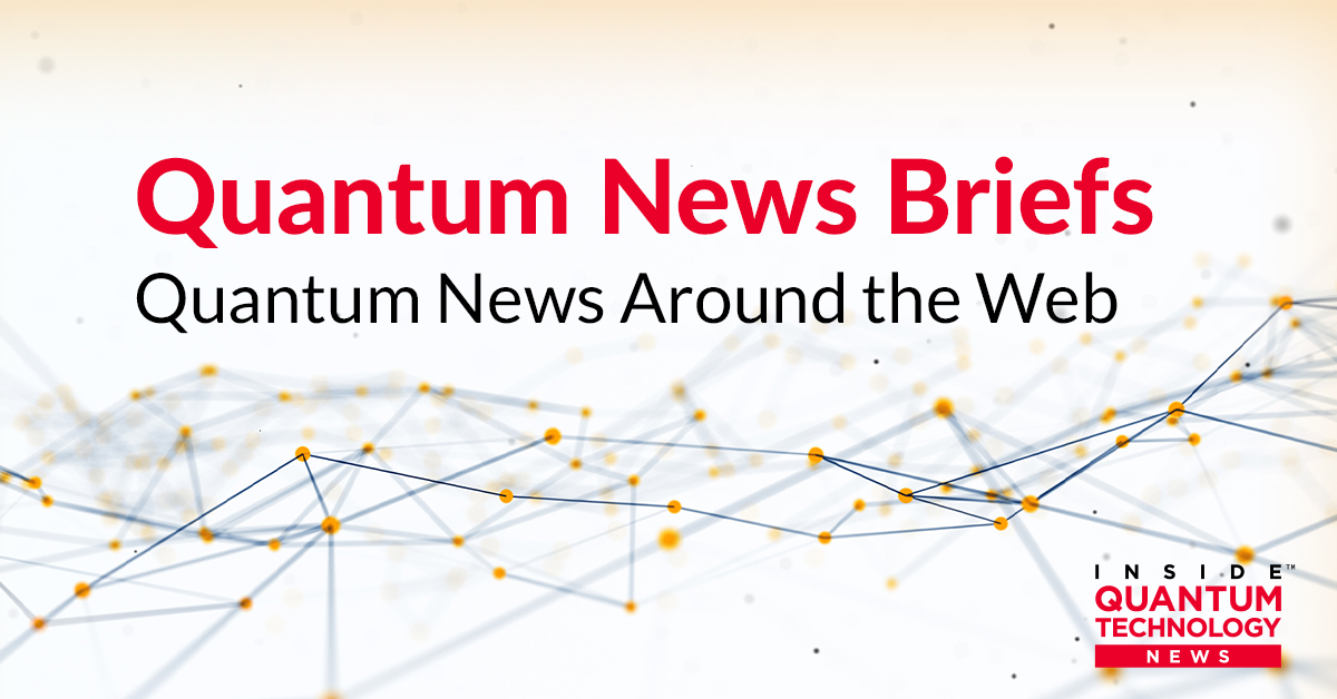 Quantum News Briefs 10 月 36.5 日：Oxford Ionics 筹集了 XNUMX 万美元的 A 系列资金； 总部位于新加坡的 Abelian 致力于使区块链在后量子未来变得安全； 德国的量子传感器 + MORE