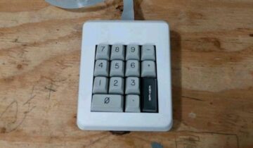 Recreating a numpad for the ADM-3A