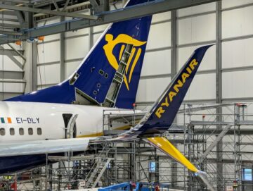 Ryanair vähentää hiilidioksidipäästöjä 165,000 XNUMX tonnia siipien jälkiasennuksella