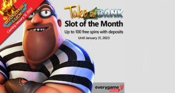Κουλοχέρης του μήνα από το Everygame Poker' Studio – Take the Bank