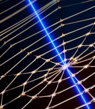 Spiderweb structure inspires nanomechanical gravity sensor