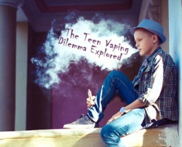 Barnen kommer alla att bli stenade Myt - Vaping Nikotin överträffar cannabis och alkohol för det vanligaste tonårsmissbruket