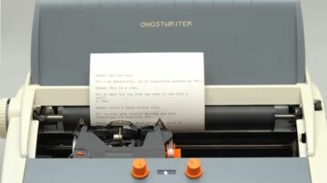 Esta máquina de escrever assombrada é, ironicamente, o uso menos assustador para IA que vimos ultimamente