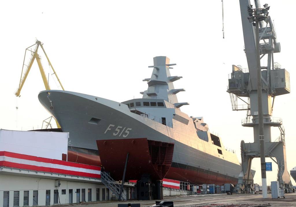 Turkki valitsee paikalliset telakat rakentamaan kolme fregattia