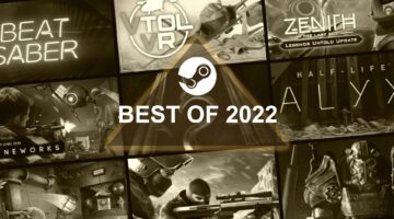 Valve paljastas Steamis 2022. aasta enimmüüdud VR-mängud