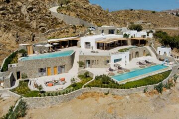 Villa Serenity, najwspanialsza rezydencja Mykonos, wystawiona na sprzedaż za 24.7 miliona dolarów