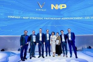 Vinfast, NXP colaborează pentru a dezvolta vehicule electrice inteligente