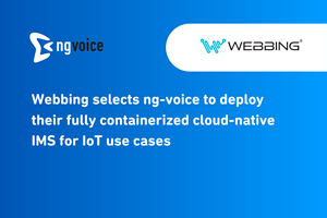 Webbing selects ng-voice to deploy IMS for IoT use cases