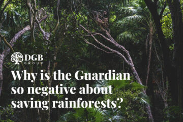 Why is the Guardian so negative about conserving rainforests?