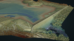Woolpert 지도, 용량 결정을 위한 캘리포니아 저수지 모델,...