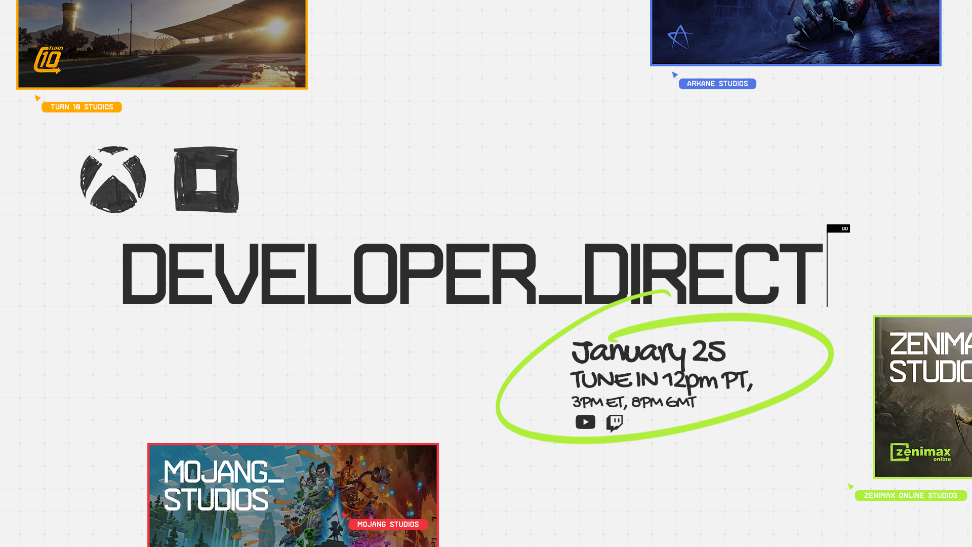 Xbox ja Bethesda esittävät Developer_Direct -suoratoiston 25. tammikuuta