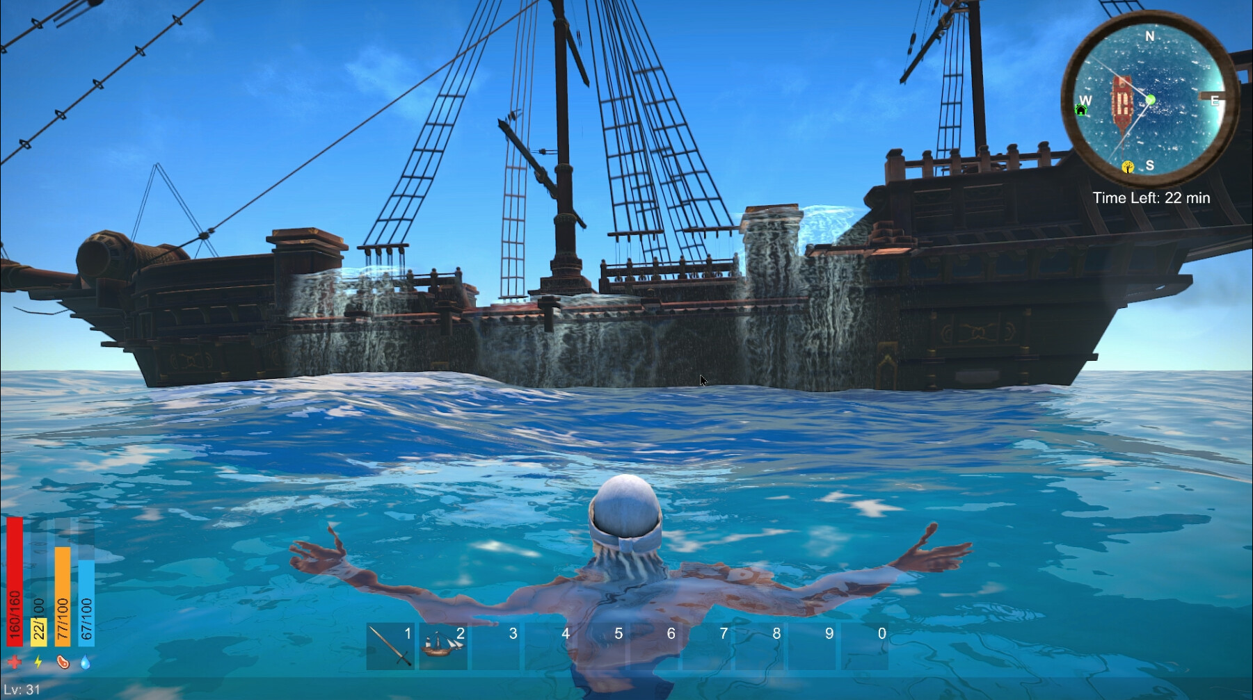 Schermata di Pirati di Pangea