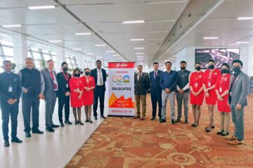 AirAsia India תפעיל צ'רטרים מיוחדים עם תפריט Gourmair אוצר וחווית טיסה עבור צירי G20