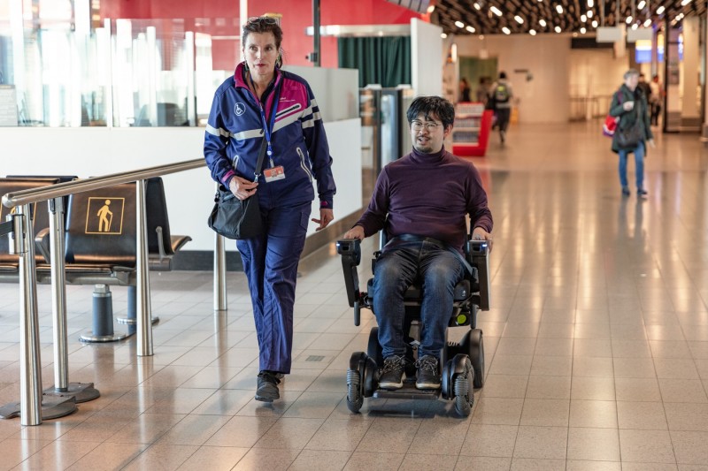 Amsterdam Airport Schiphol y Axxicom Airport Caddy comienzan a probar vehículos de movilidad autónoma