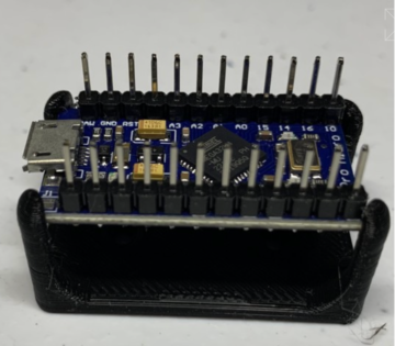 Arduino Pro Micro Holder #3Dprinting #3DTursday