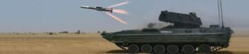 ارتش از خودروی زرهی جدید ضد تانک NAMICA رونمایی کرد