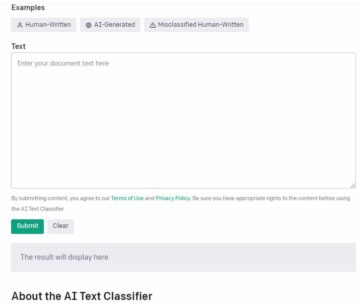 ChatGPT Creator lanserer et gratis verktøy for å oppdage AI-generert tekst