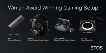 Competitie: win een bekroonde ultieme gaming-audiobundel van EPOS
