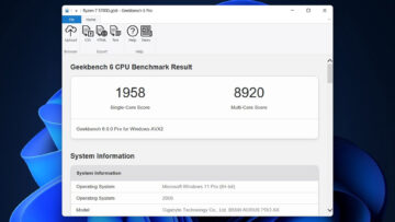 Geekbench 6 is now available on all your gadgets