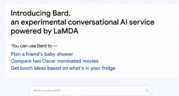 Google เปิดตัว Bard บริการ AI เชิงสนทนารุ่นทดลอง