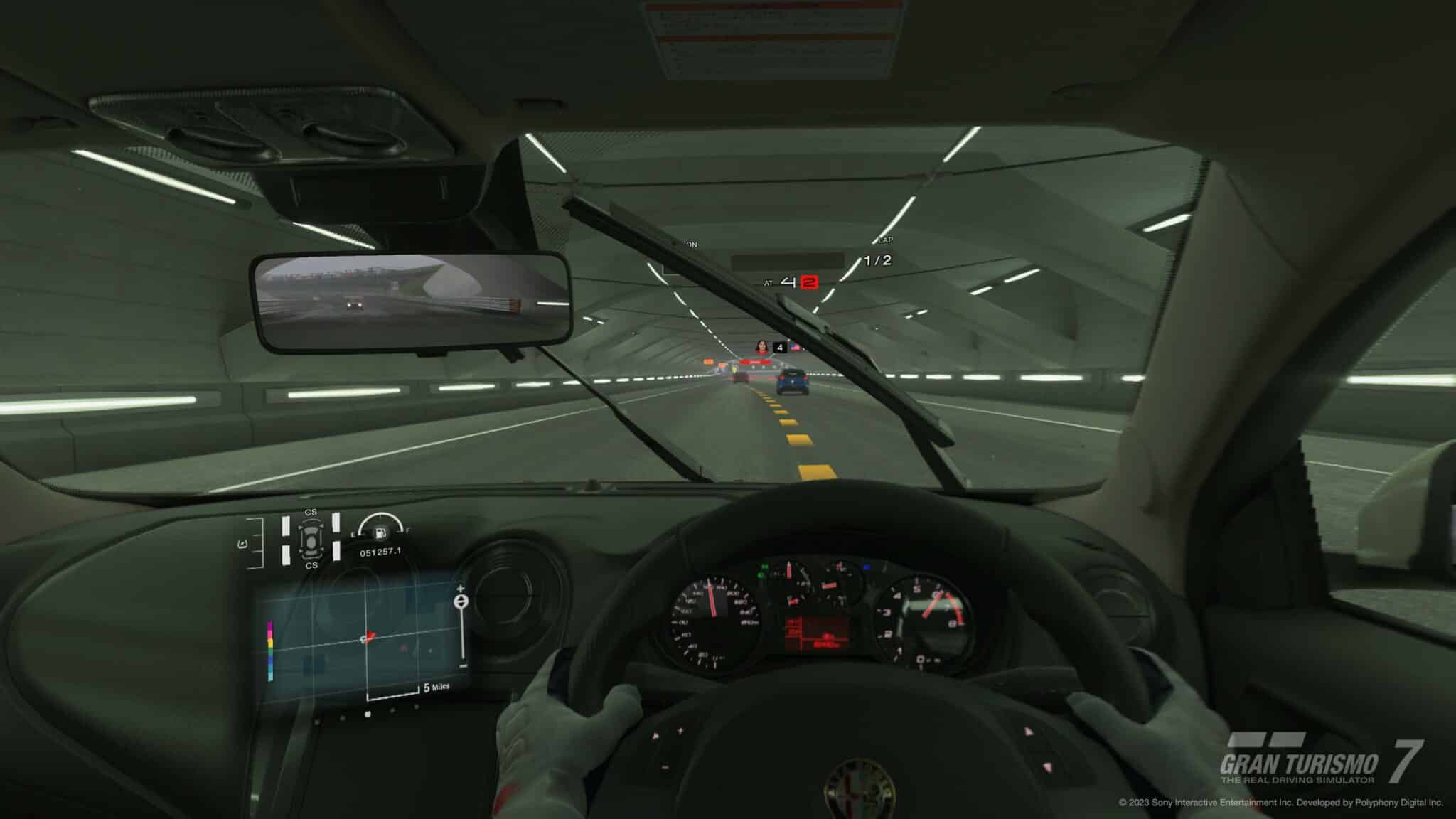 Gran Turismo 7 PSVR 2 - উইন্ডস্ক্রিন ওয়াইপার