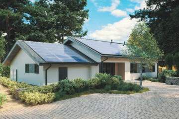 Hvor mange solcellepaneler skal til for å drive et hus?